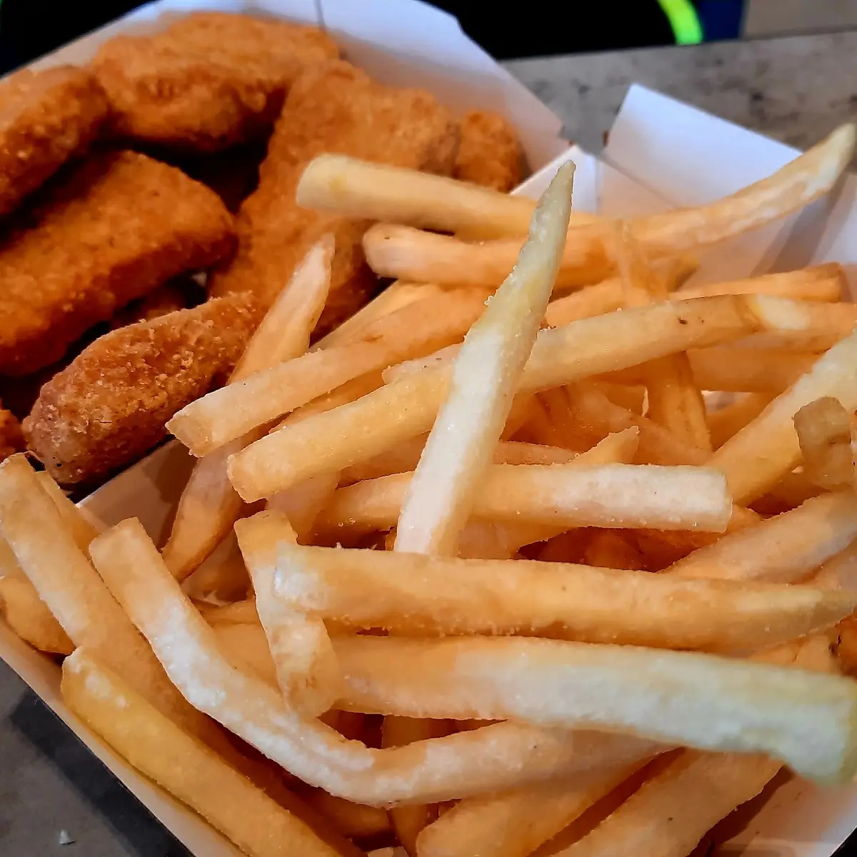 Chicken Nuggets with Fries