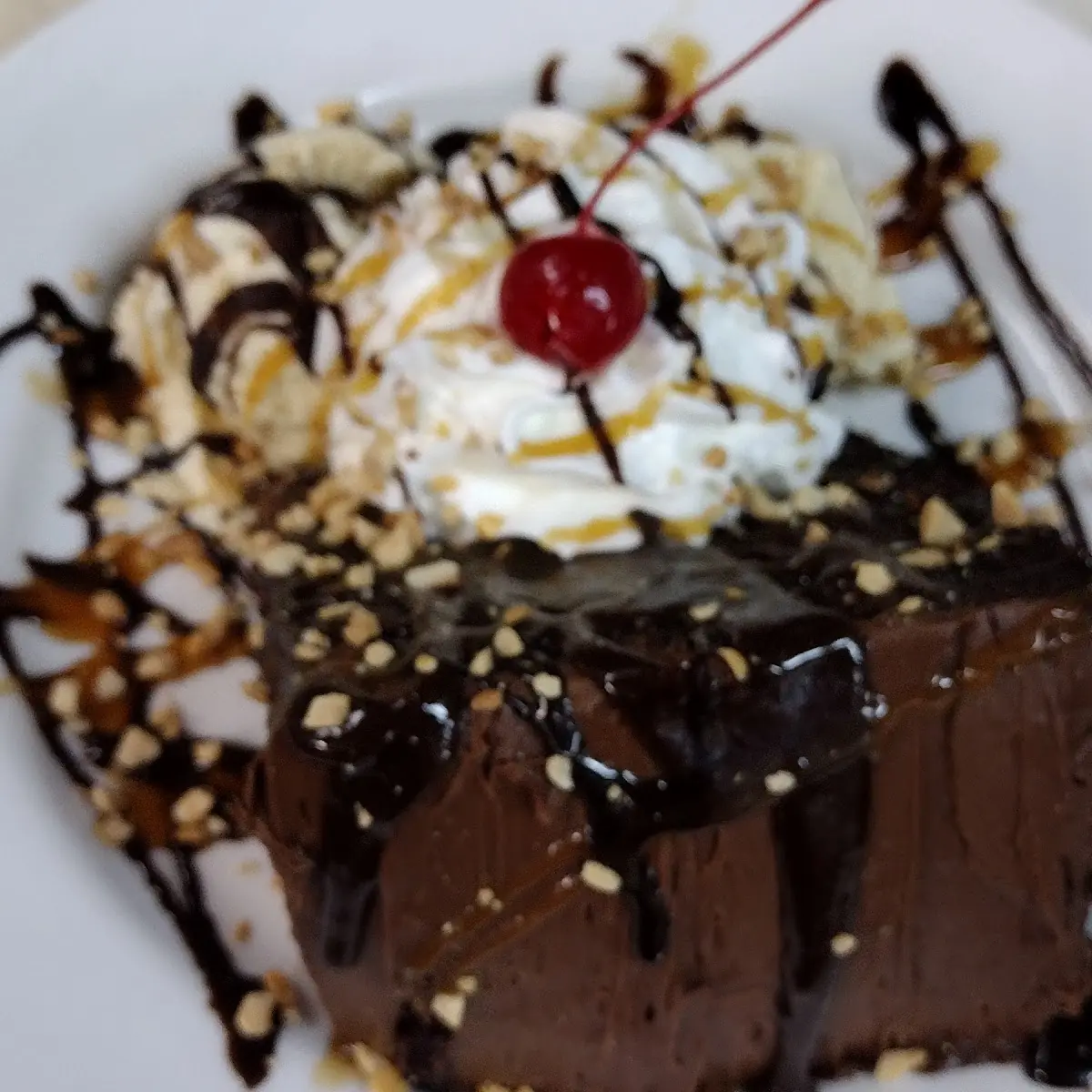 Hot Fudge Cake Sundae