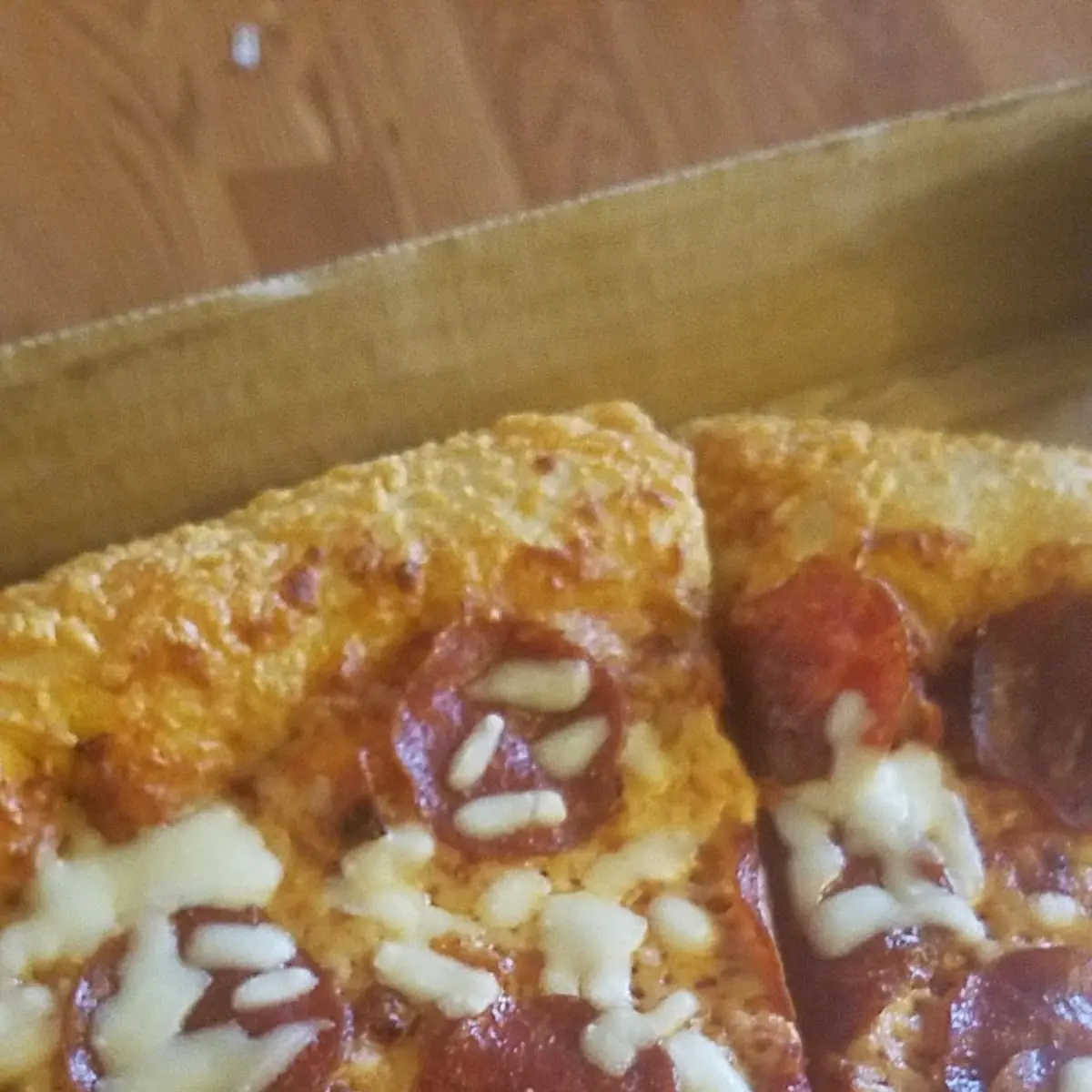 Pepperoni Stuffed Crust Pizza