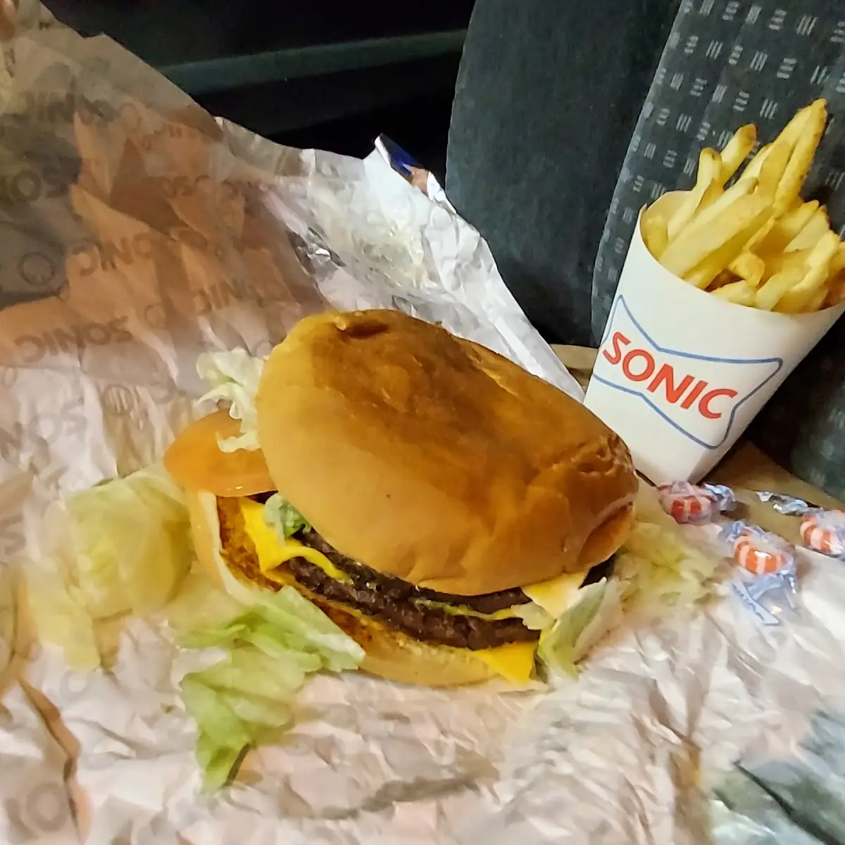 Super Sonic Double Cheeseburger Meal
