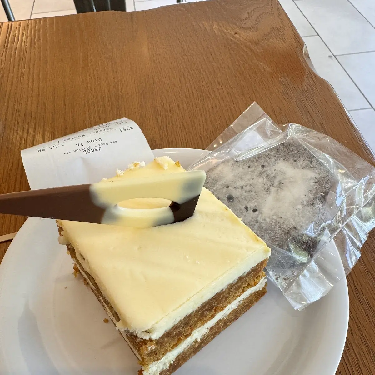 Carrot Cake Slice