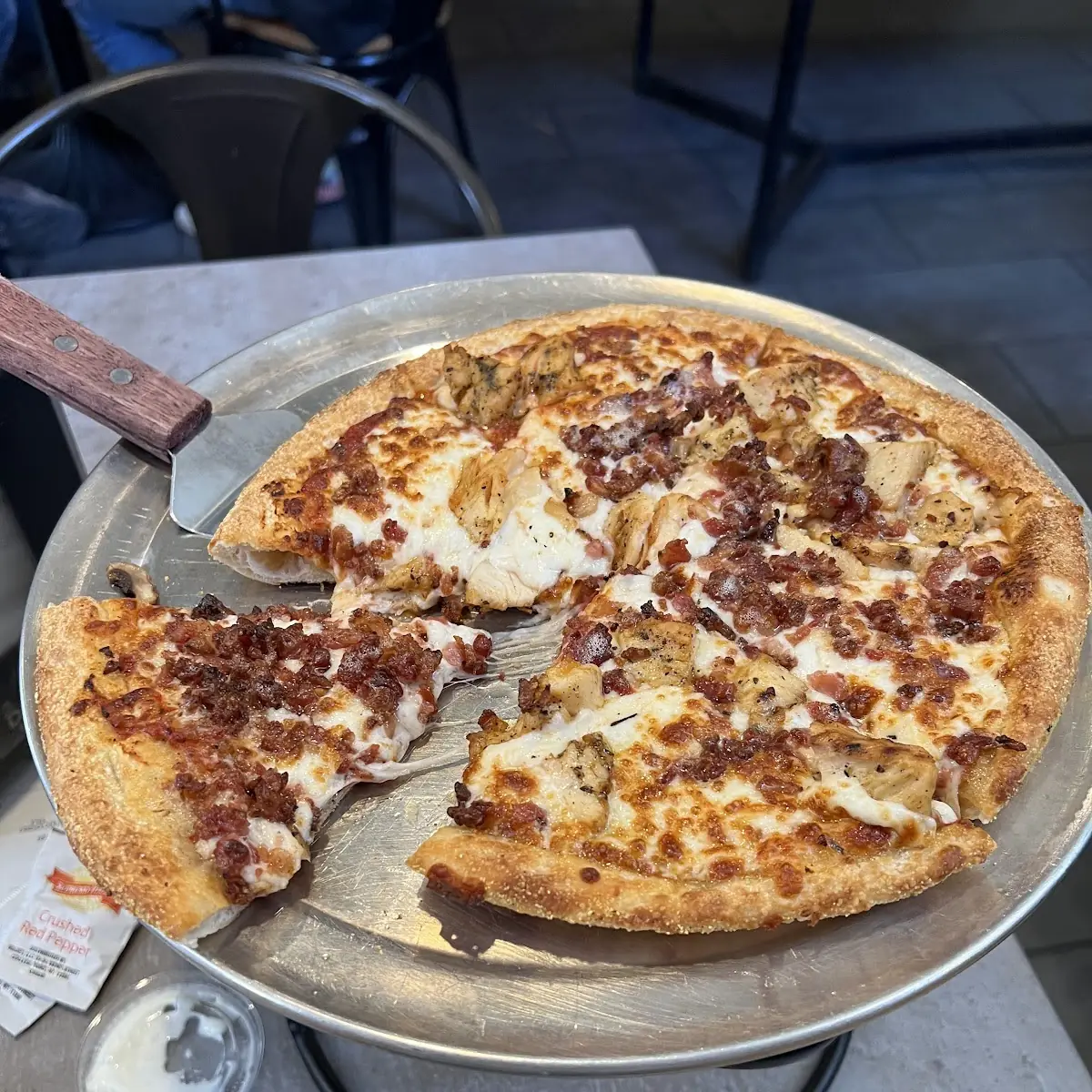 Chicken Bacon Ranch Pizza