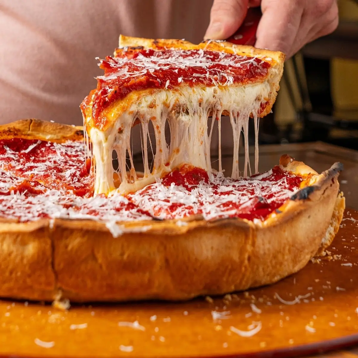 Chicago Deep Dish Pizza