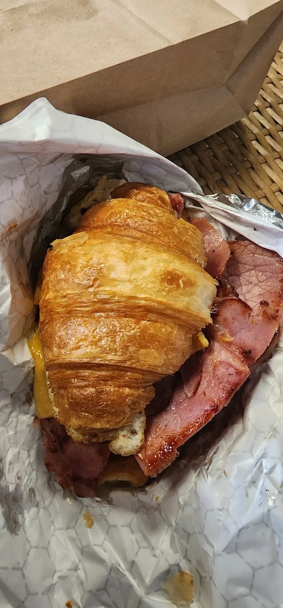 Ham and Cheese Croissant