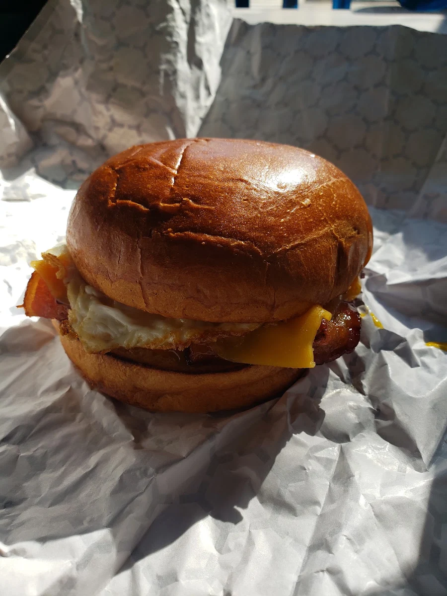 Moonwalker Breakfast Sandwich with Bacon