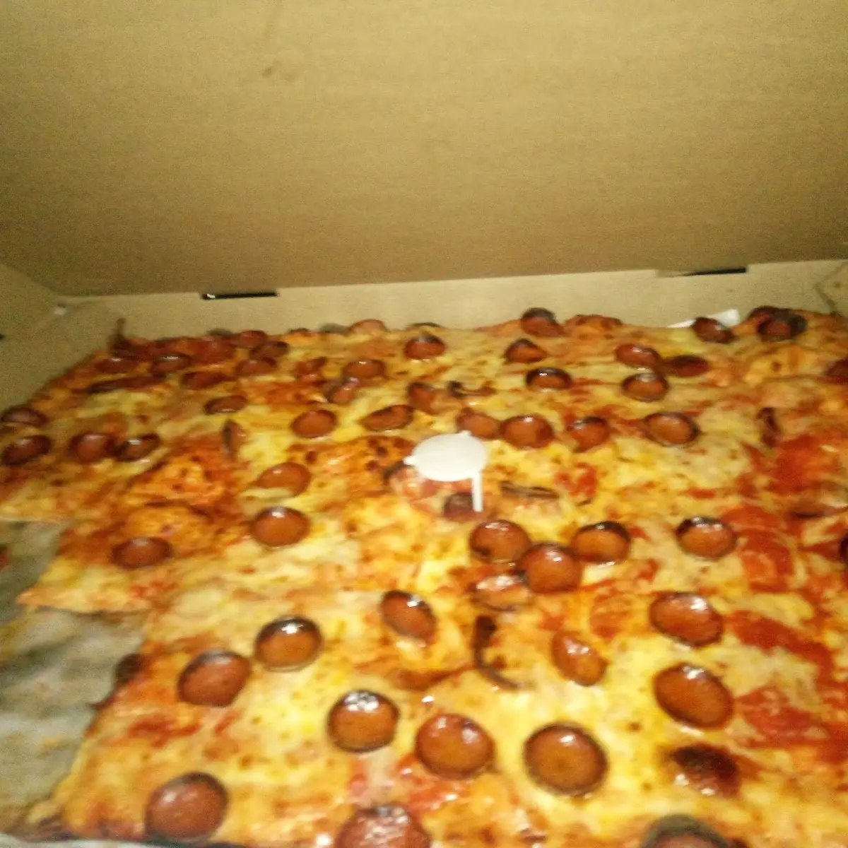 Sheet Cheese Pepperoni Pizza