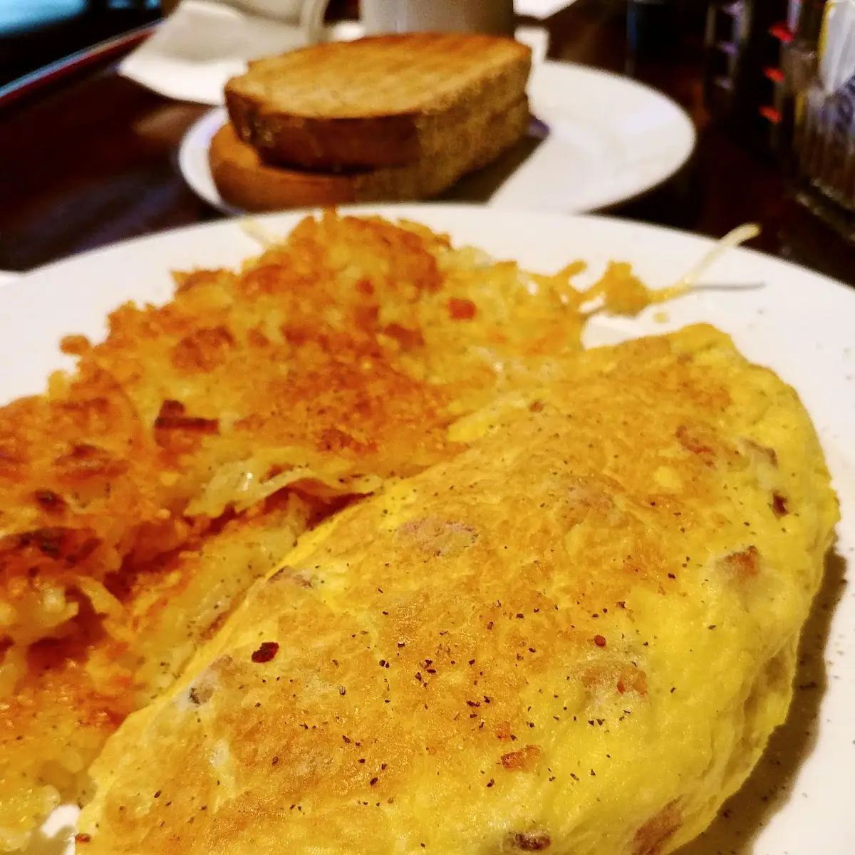 Bacon and Cheese Omelette