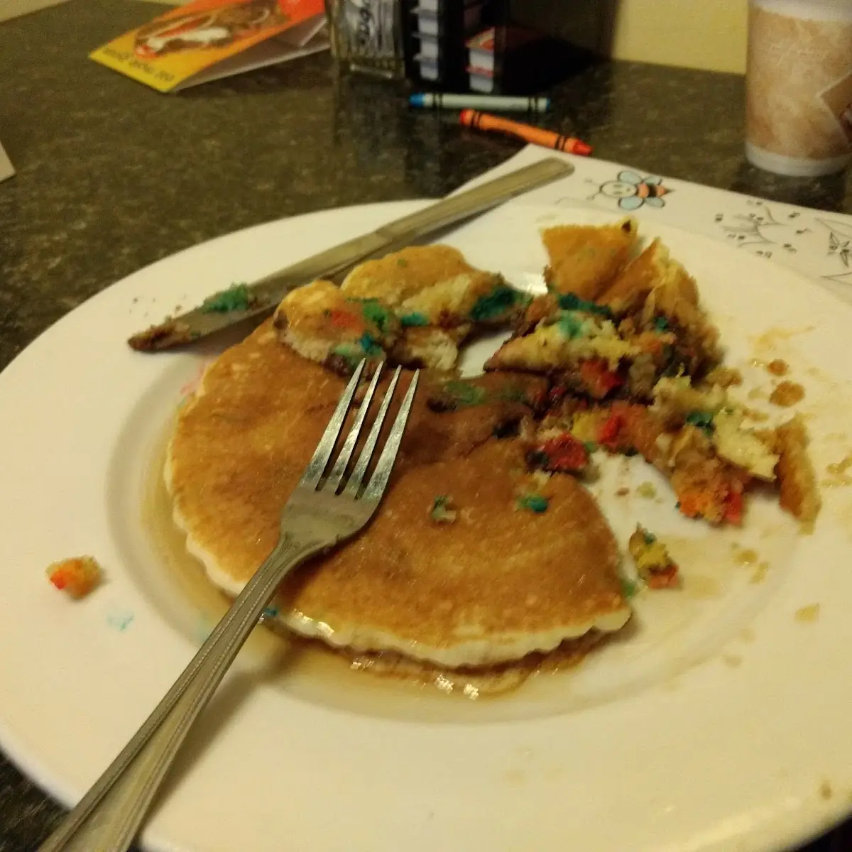 M & M Pancakes