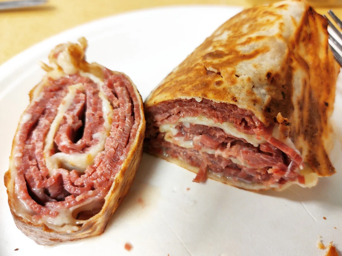 Roast Beef Crepe