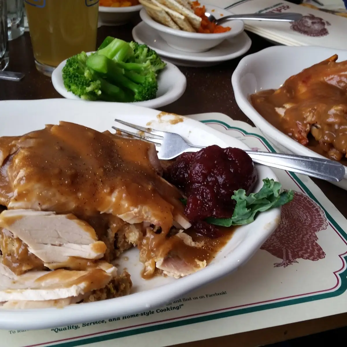 Roast Turkey Dinner Regular Size