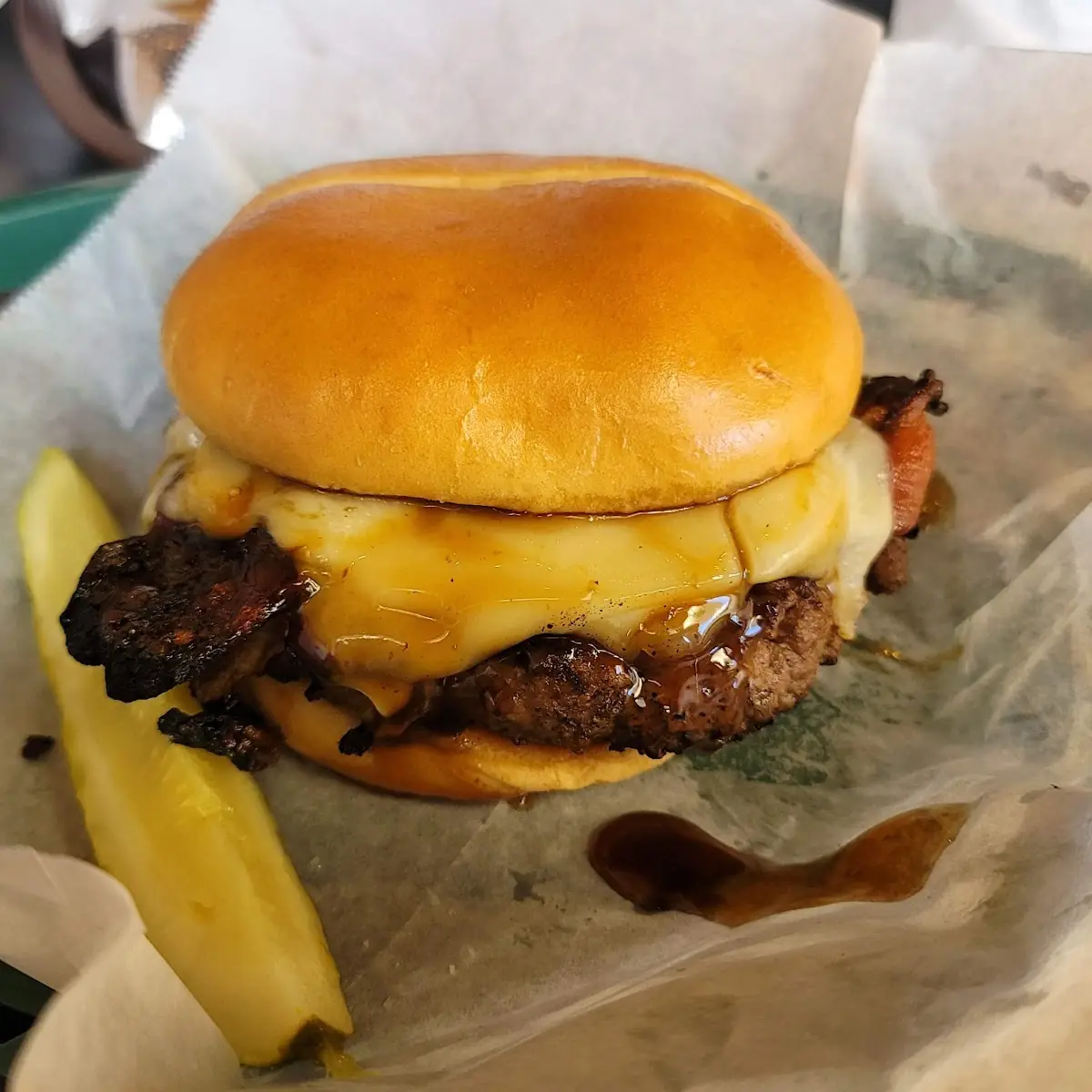 Bacon Cheddar Burger