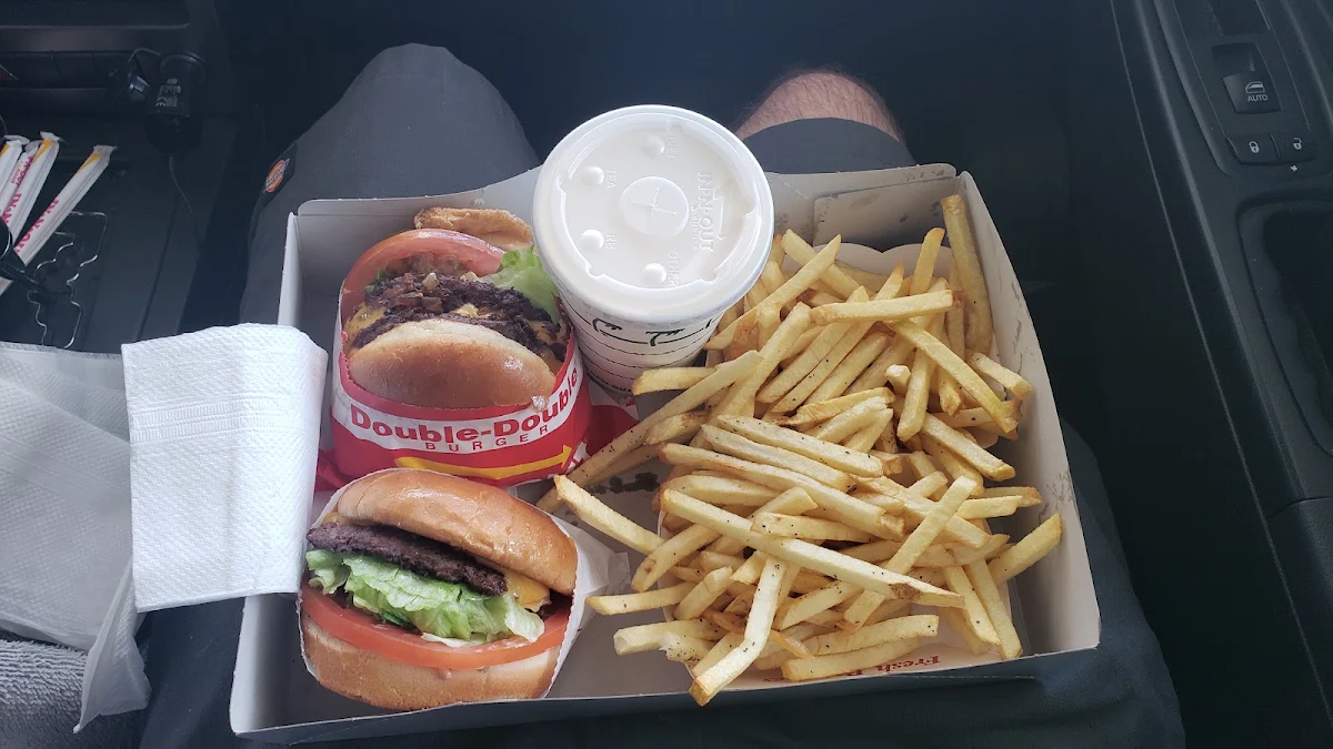 Double Double Cheeseburger Combo Animal Style
