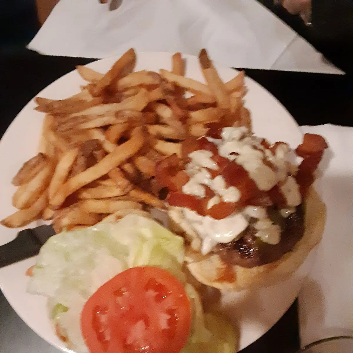 Barn Fire Burger