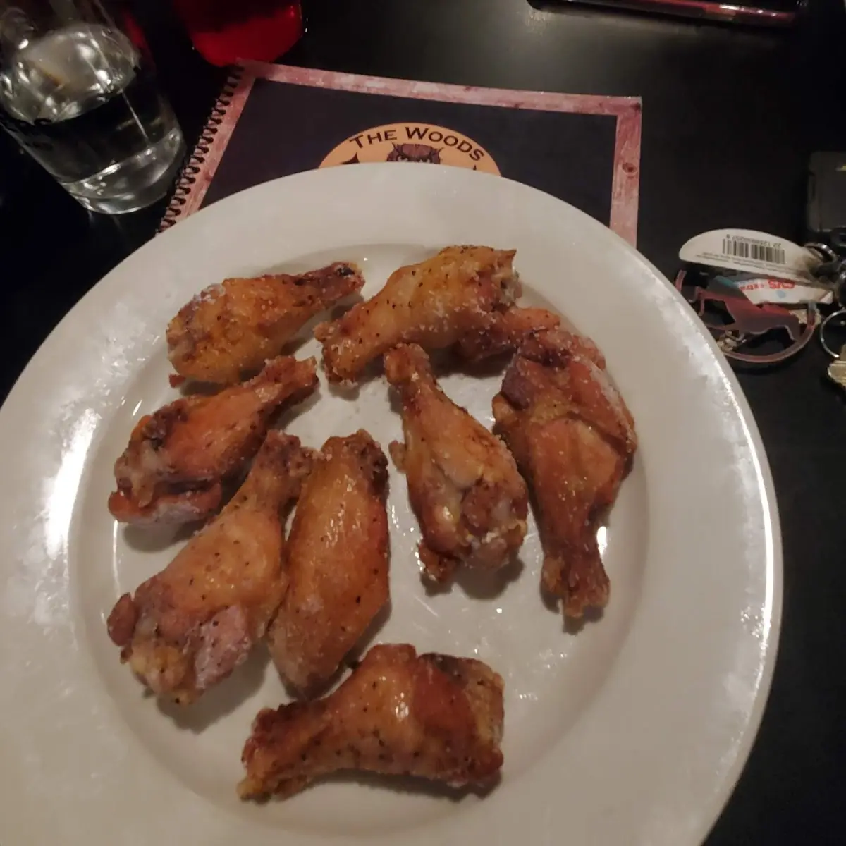Salt and Vinegar Chicken Wings Platter