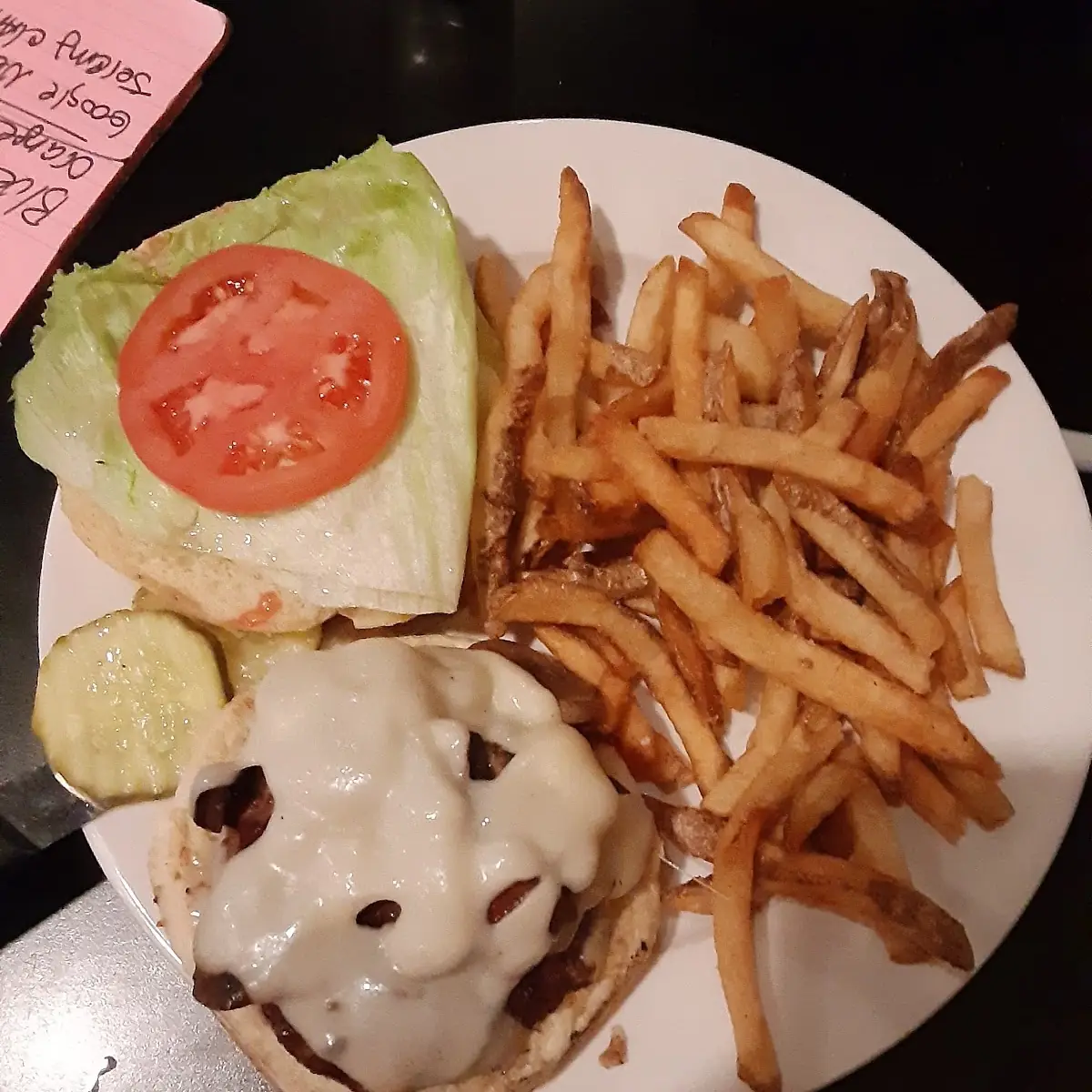 Swiss Mushroom Burger