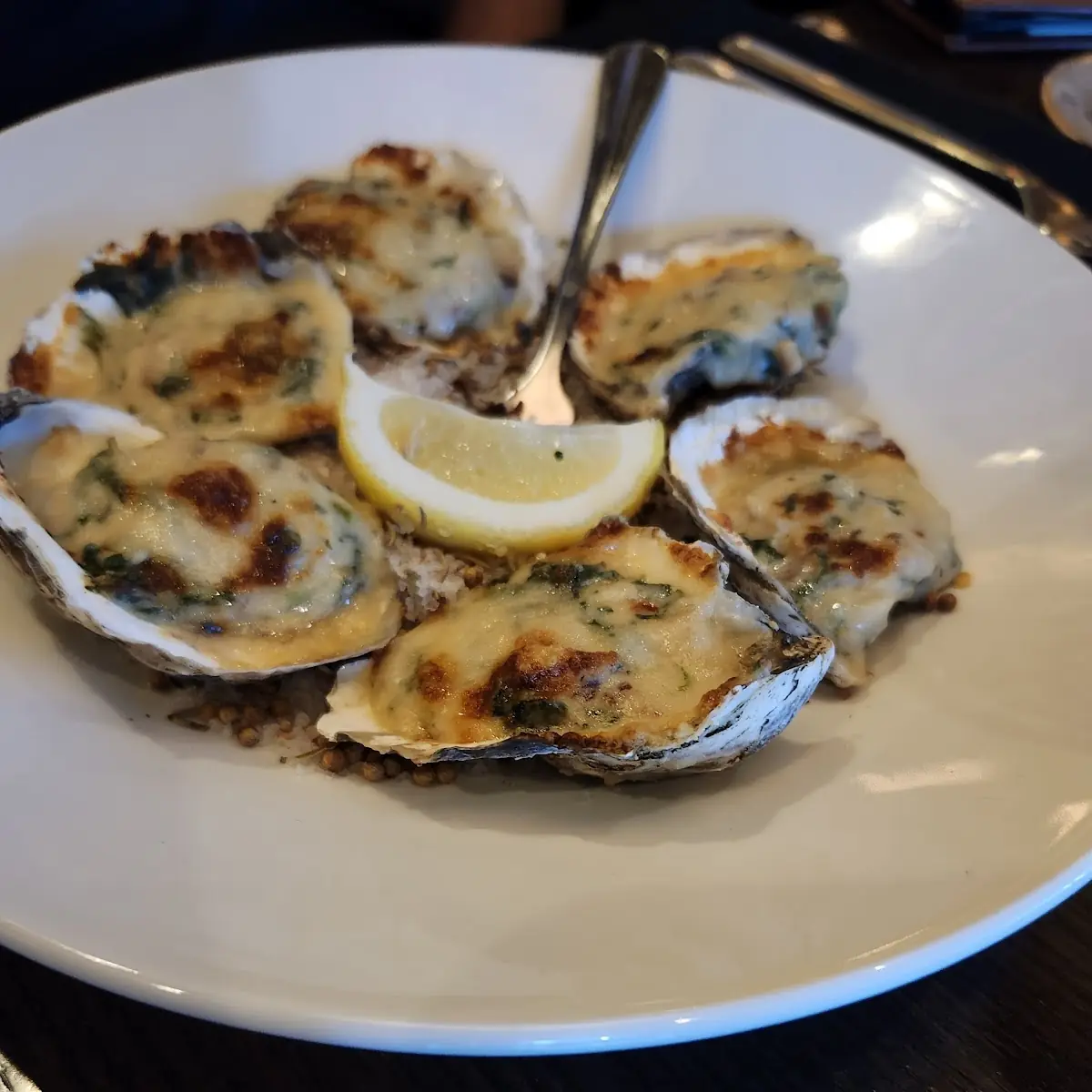 Oysters Rockefeller