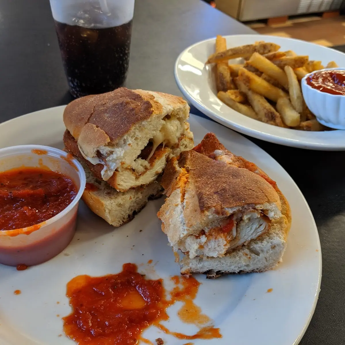 Chicken Parmesan Sandwich