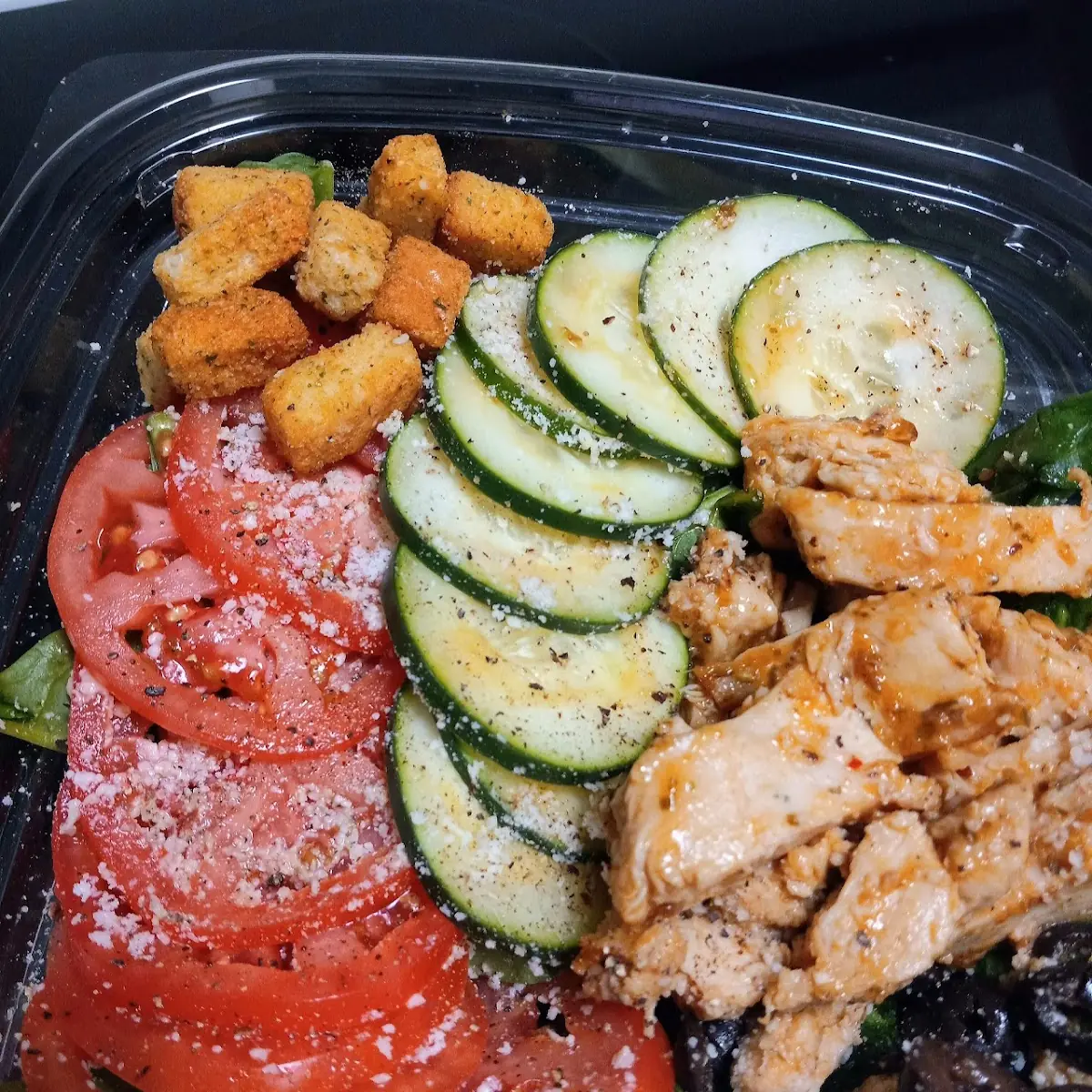 Chicken Teryaki Salad Made My Way