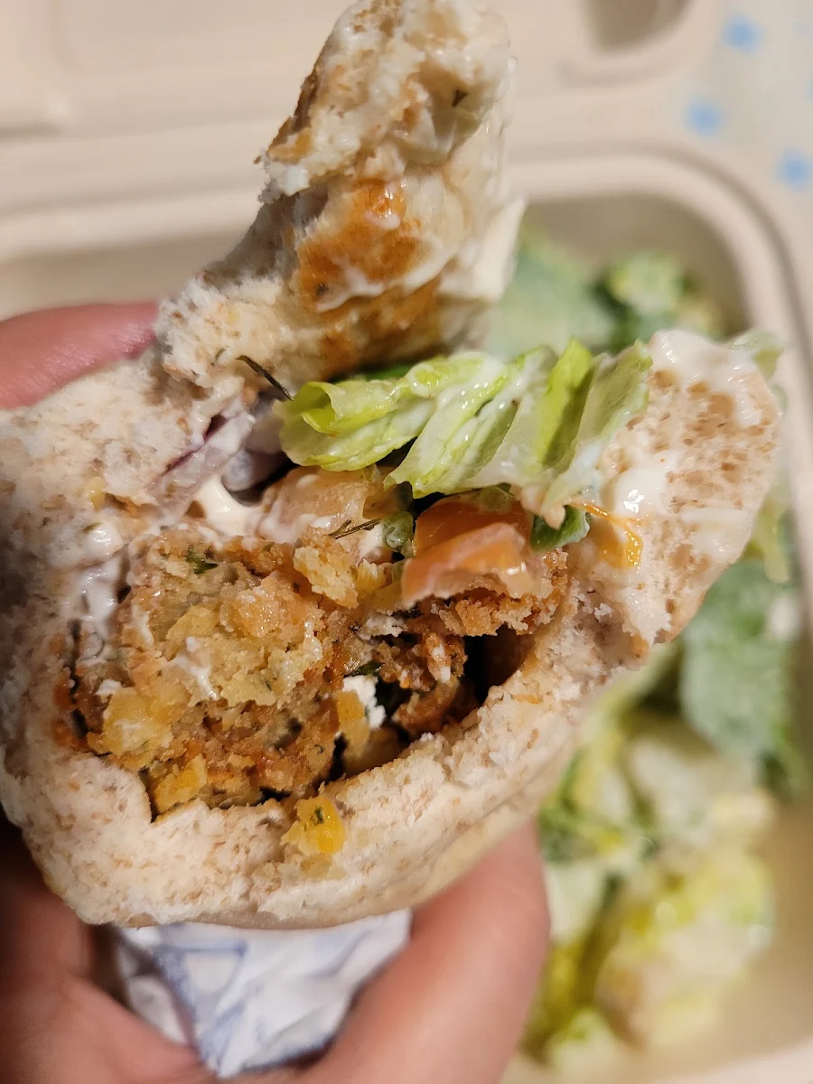 Falafel Wrap, OPA! of Greece 8th Street - Saskatoon