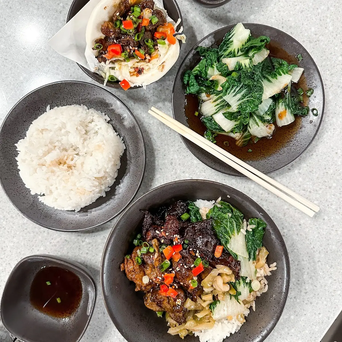 Vegan Chicken Rice Bowl