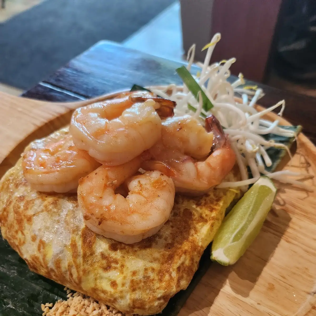 Egg Wrapped Pad Thai