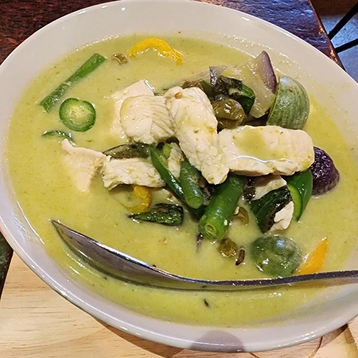 Green Curry Chicken