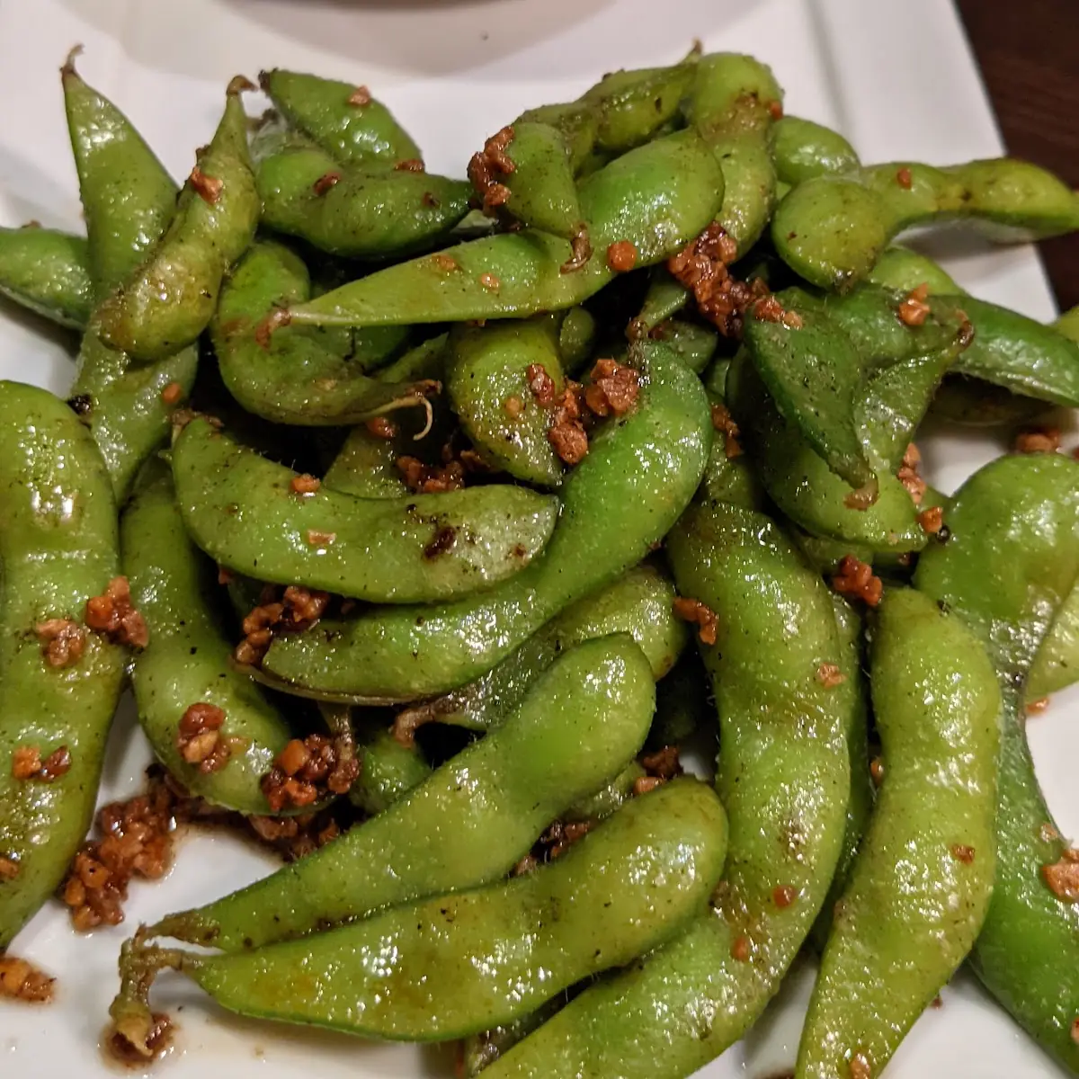Garlic Butter Edamame