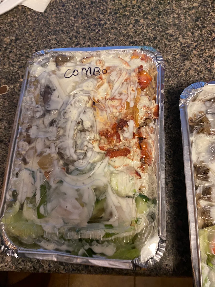 Chicken and Lamb Combo, Shah's Halal Food