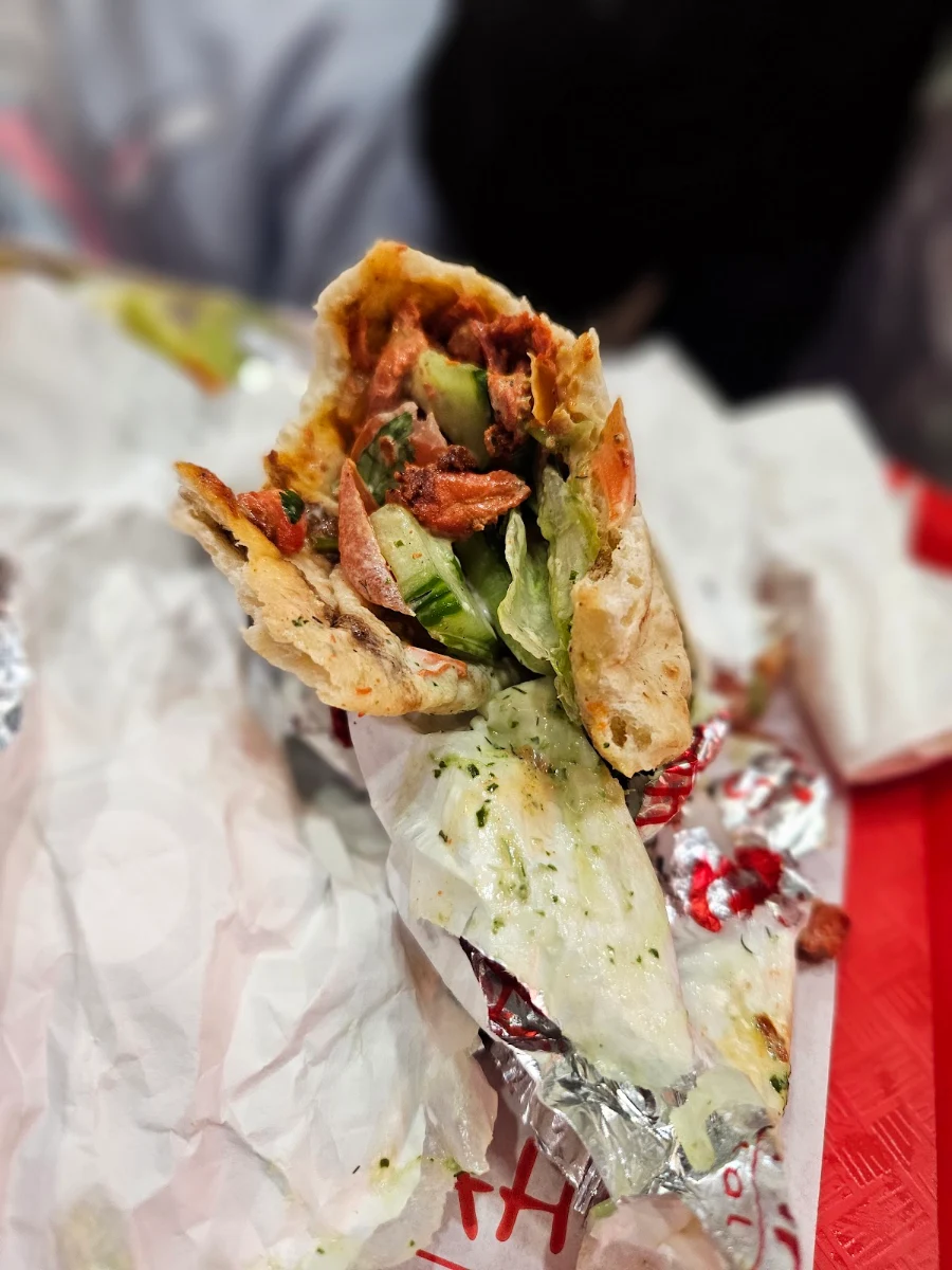 Chicken Gyro, Shah's Halal Food