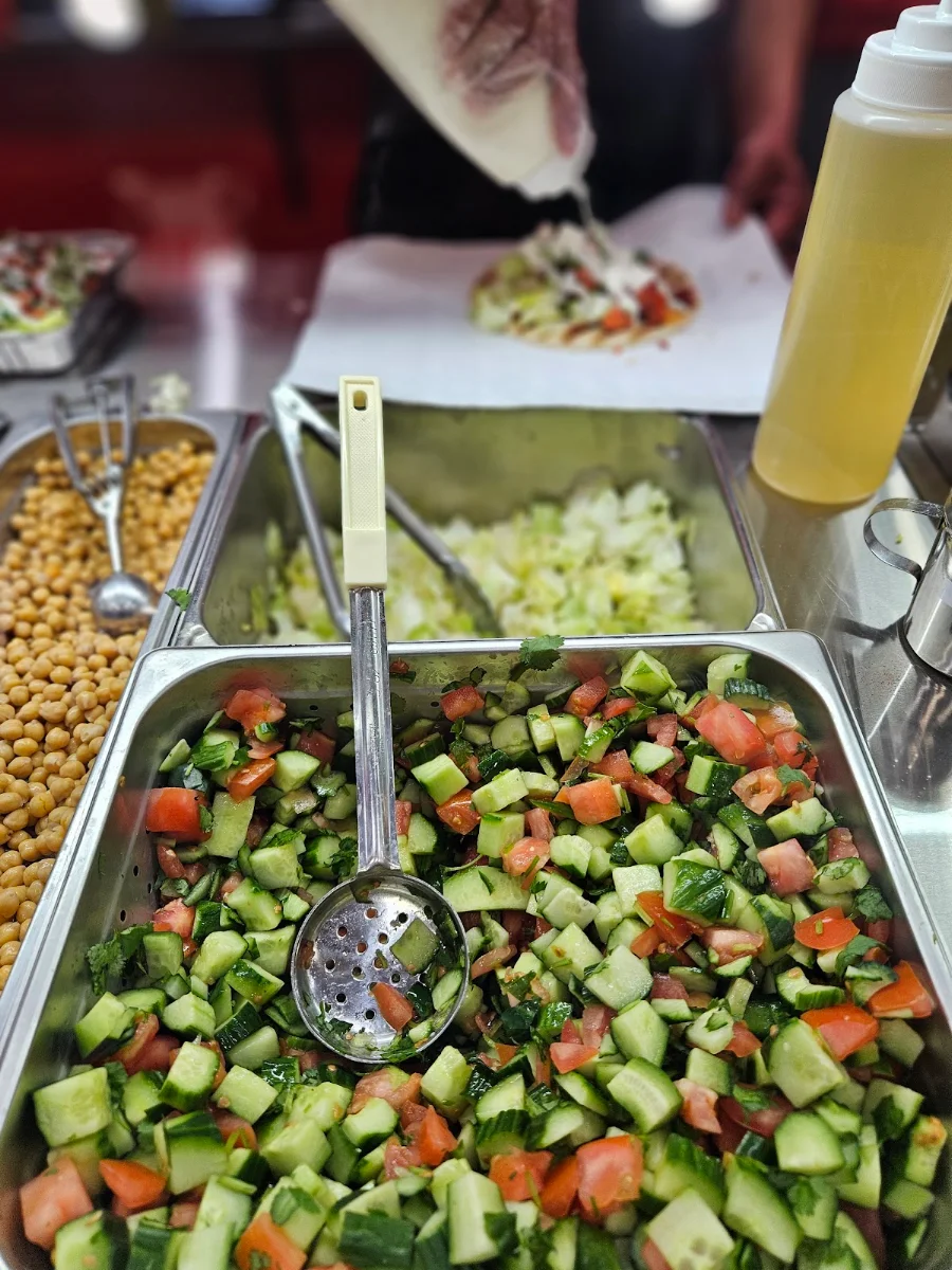 Fattoush Salad, Shah's Halal Food