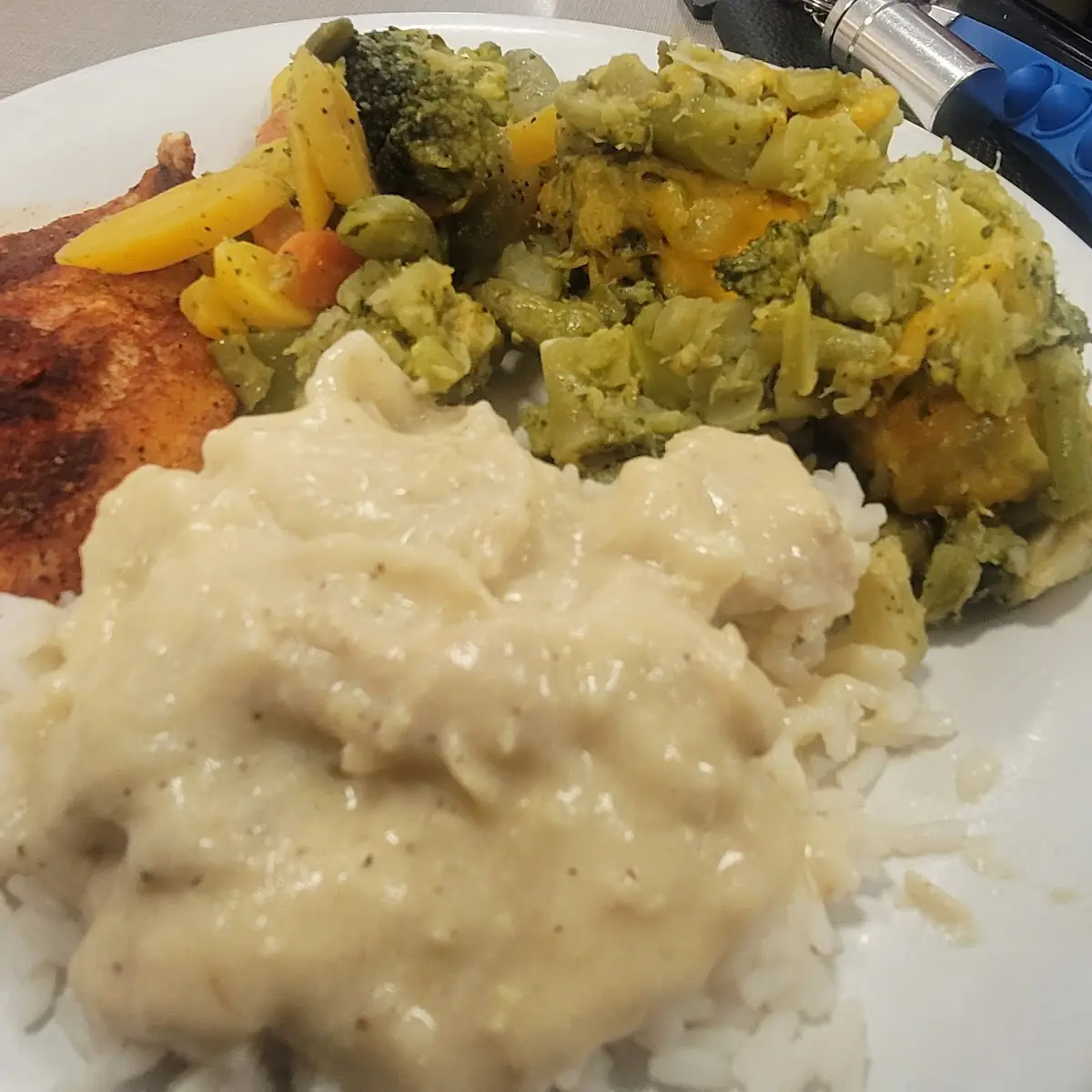 Chicken Dumplings and Baked Chicken