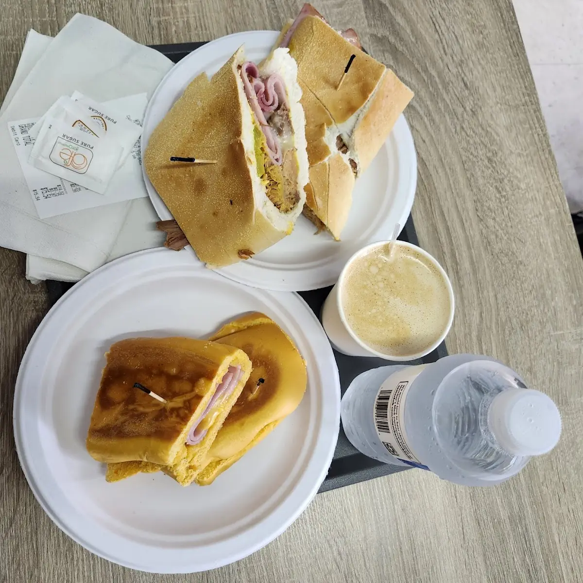 Cubano & Ham and Cheese Sandwich