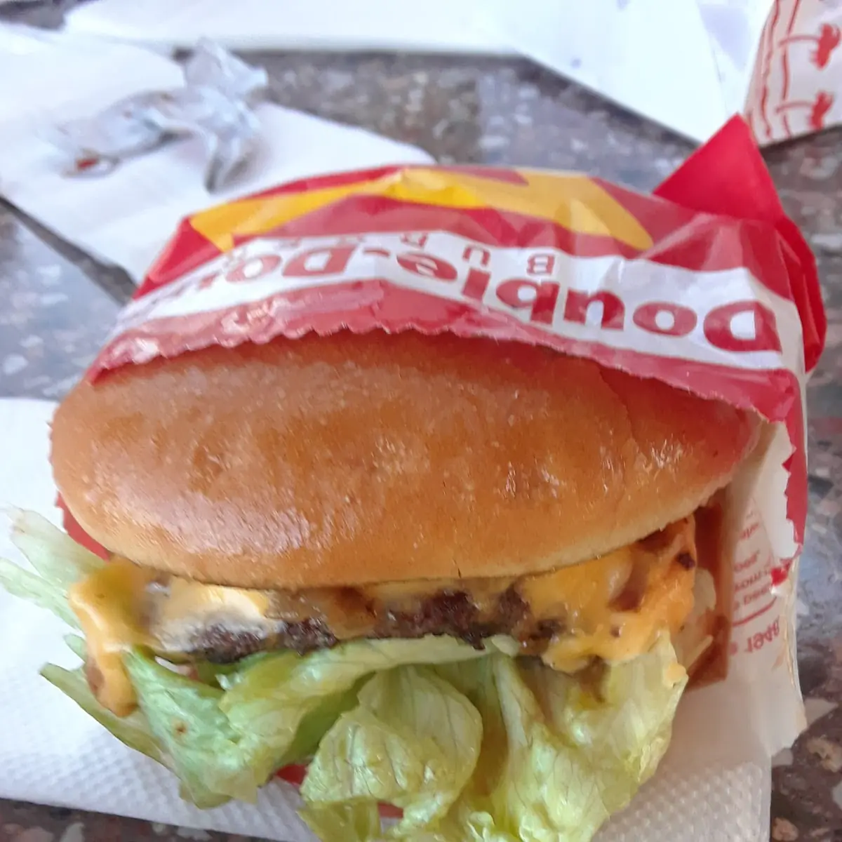 Double Double Cheese Burger