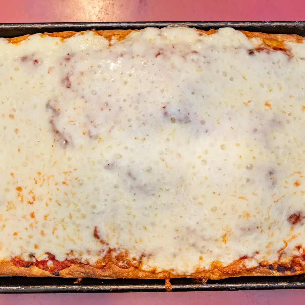 Sicilian Cheese Pizza
