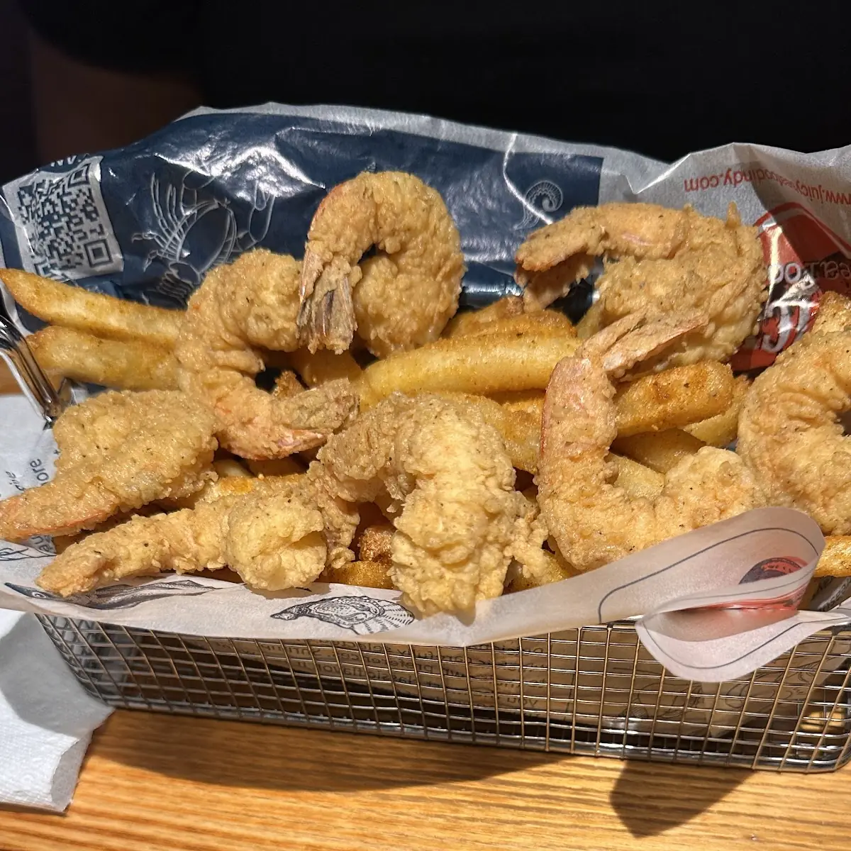 Shrimp Basket with Fries