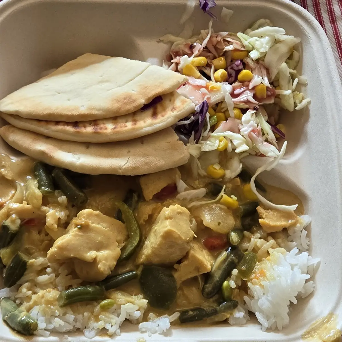 Thai-Style Chicken Curry with Rice