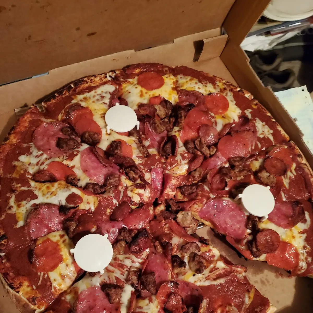 Great Pizza All Meat Lovers Pizza