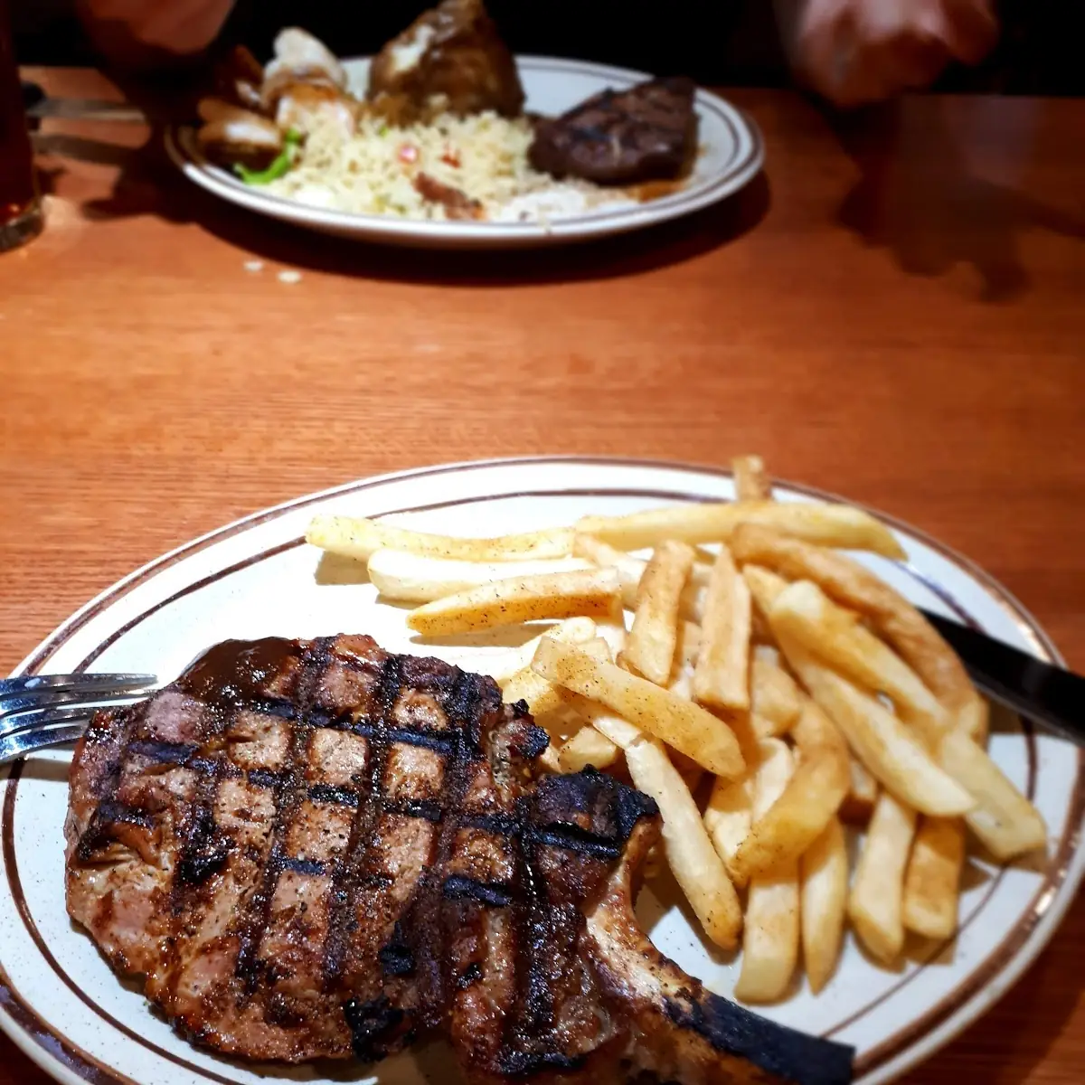 Double Pork Chops