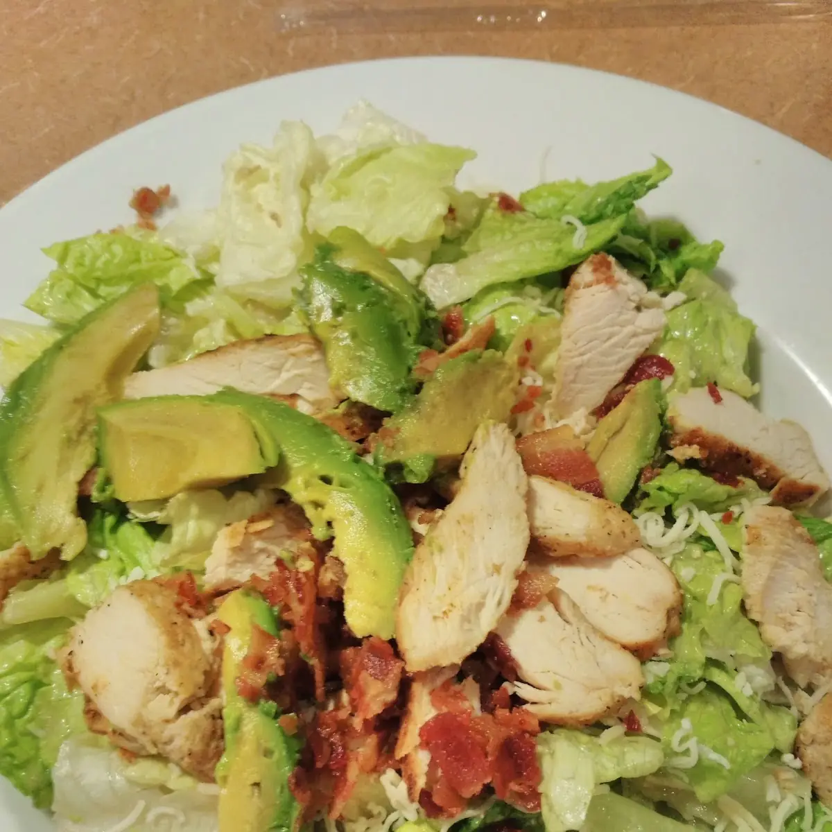 Avocado Chicken Caesar Salad