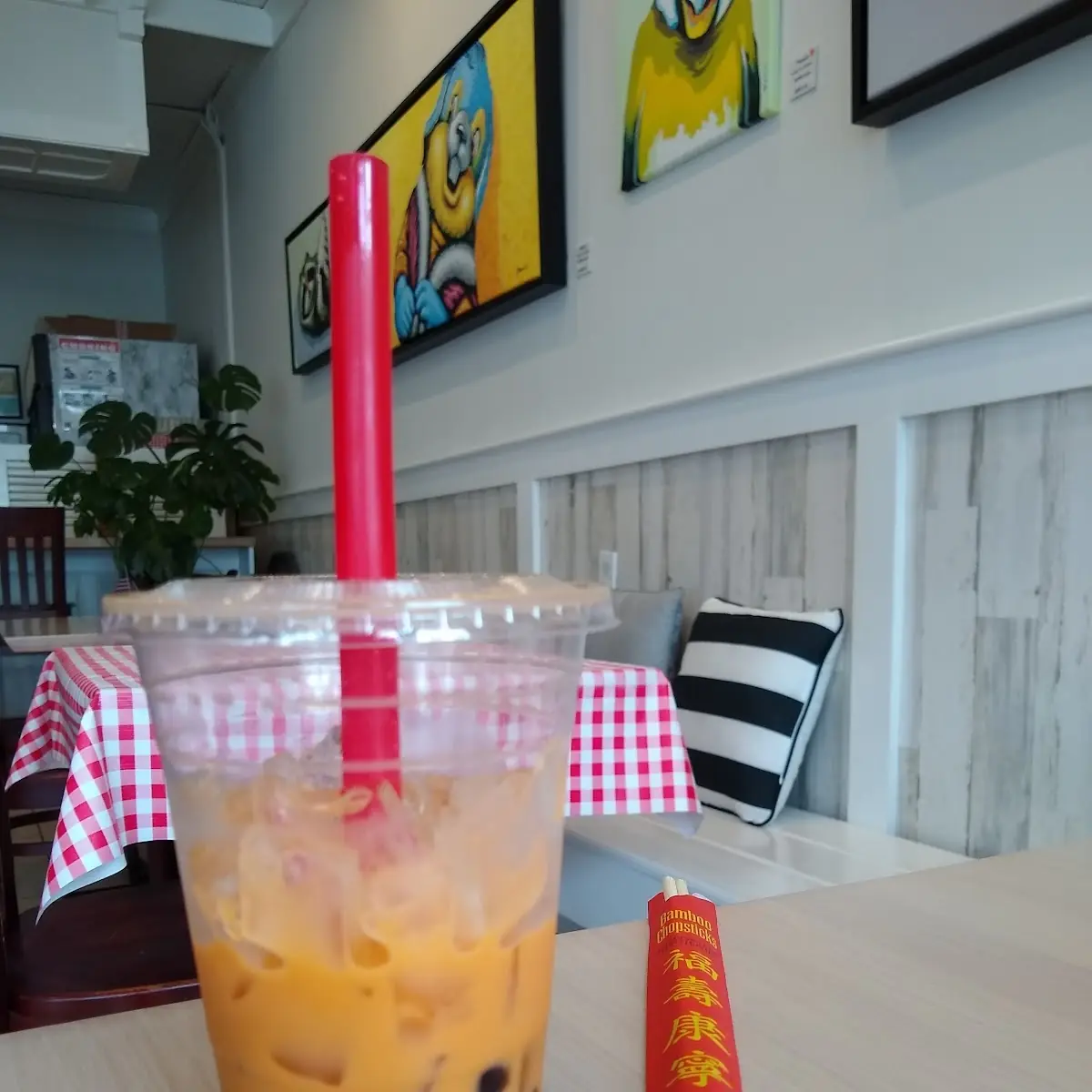 Thai Tea Cake