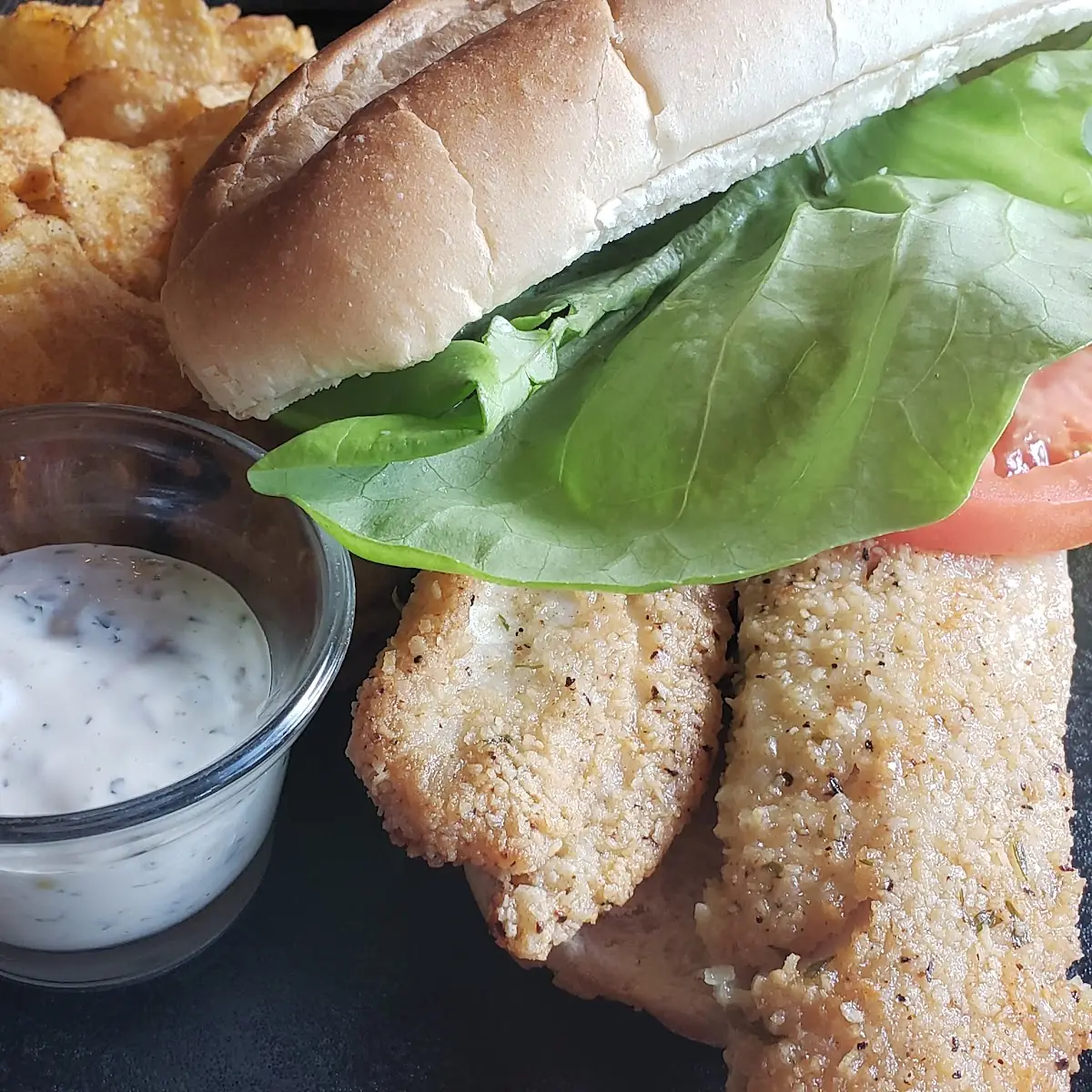 Walleye Sandwich