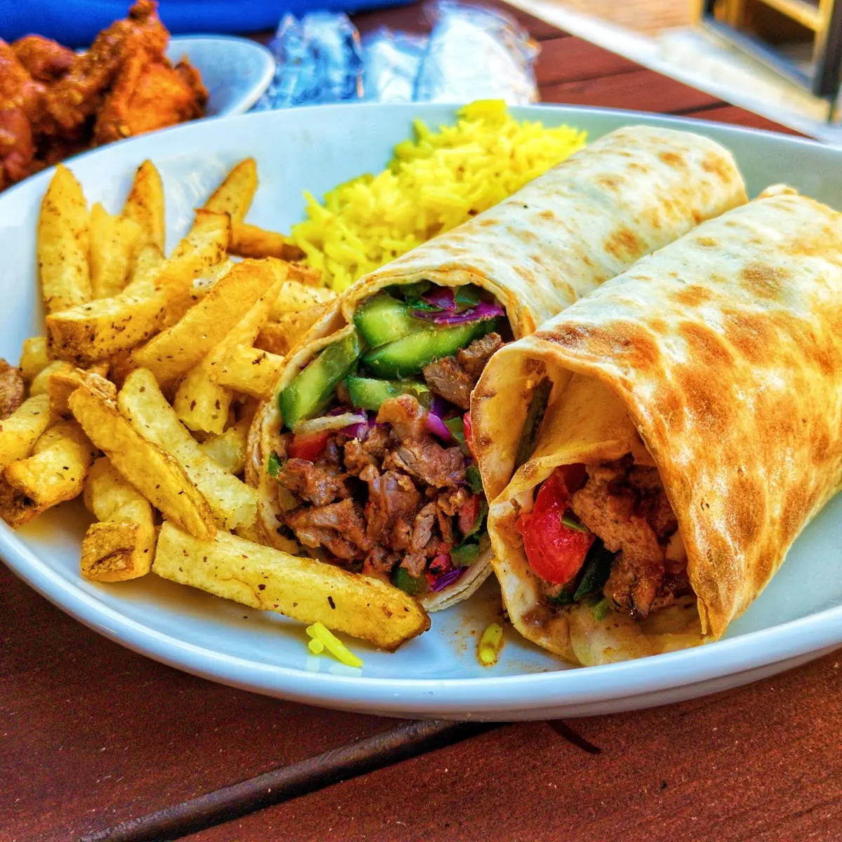 Lamb Shawarma Wrap