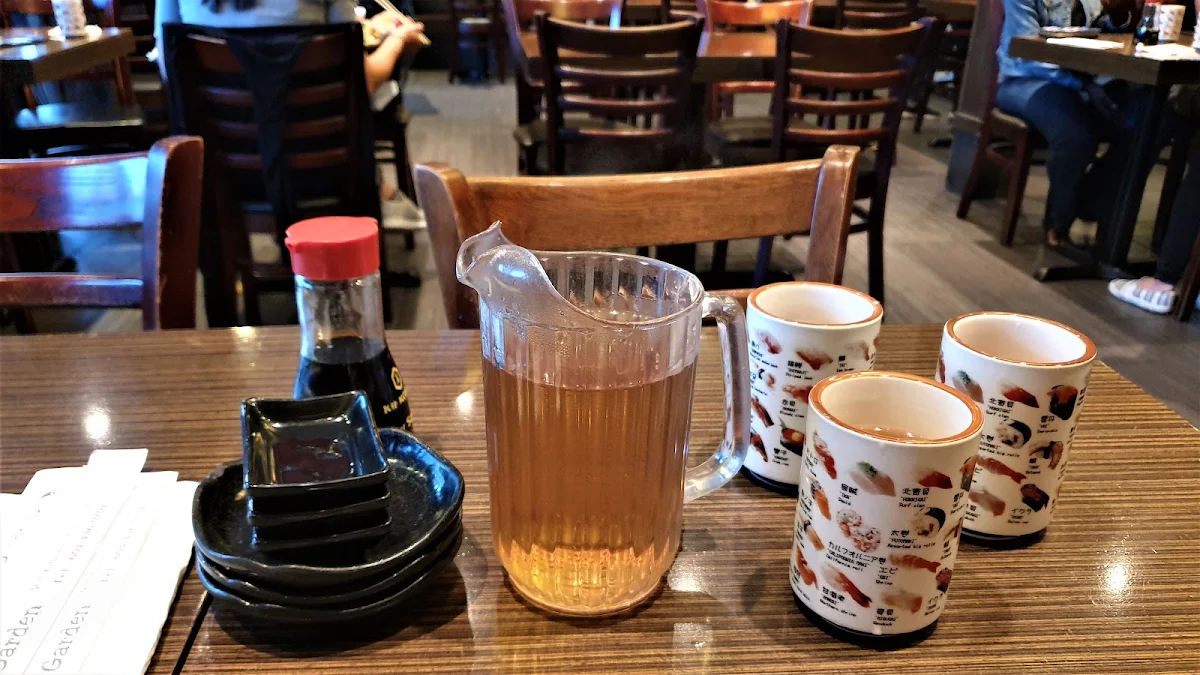 Green Tea, Sushi Garden Metro