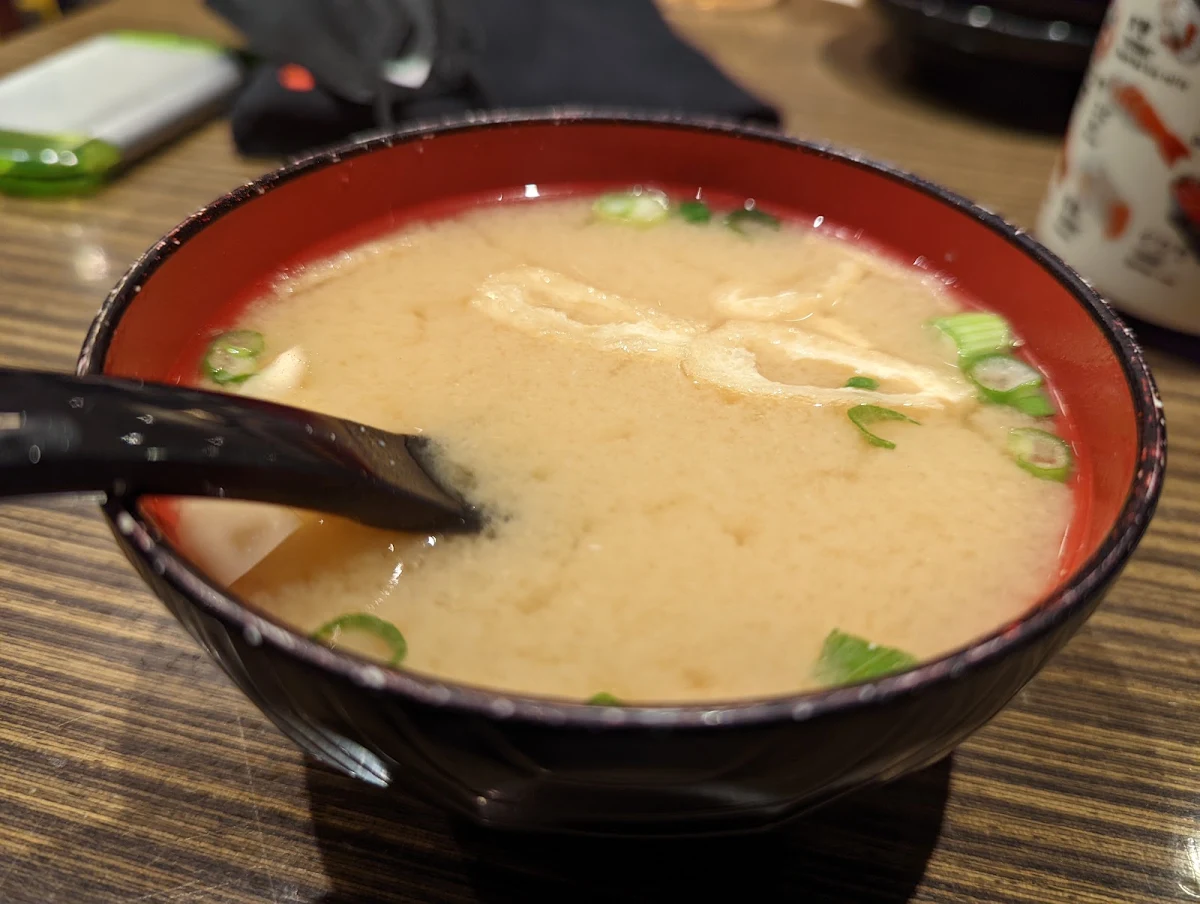 Miso Soup, Sushi Garden Metro