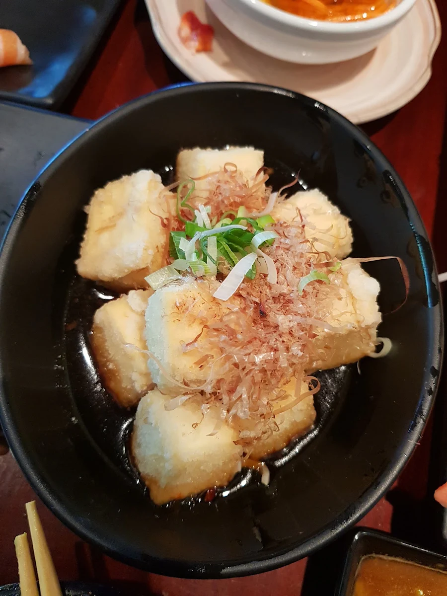Spicy Agedashi Tofu, Sushi Garden Metro