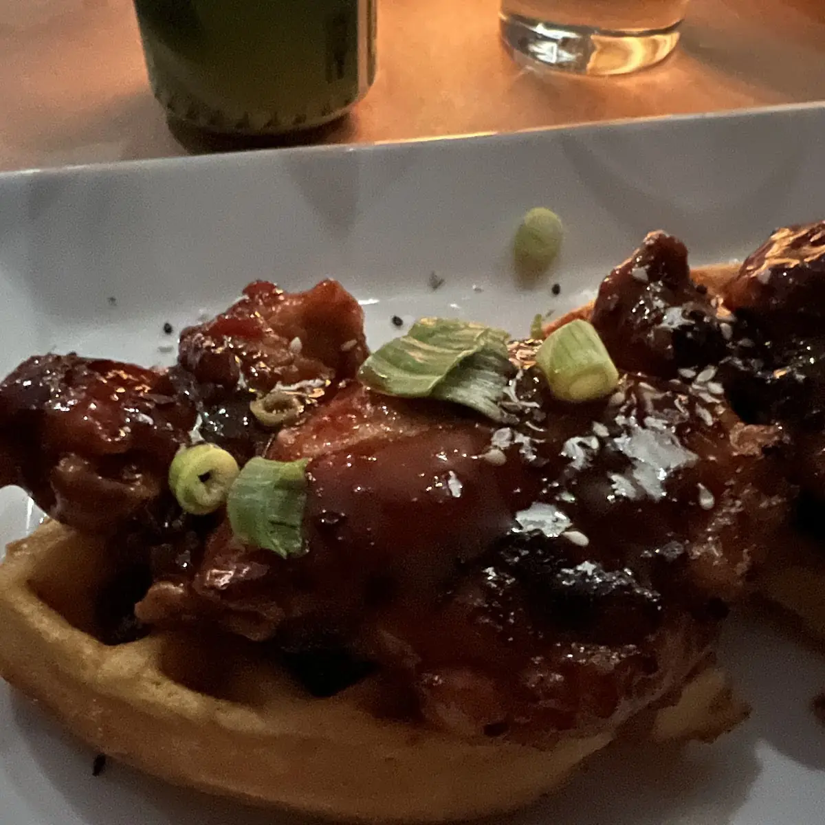 General TSO's Chicken & Waffles