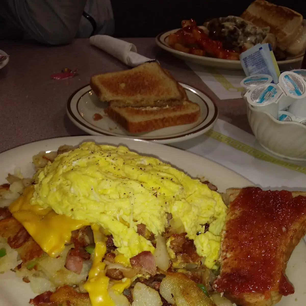 Eggs & Corned BF Hash