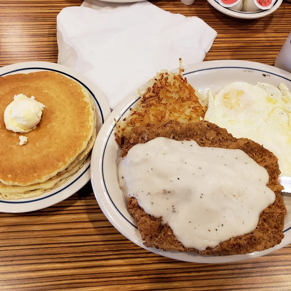 Chicken Fried Steak and Eggs