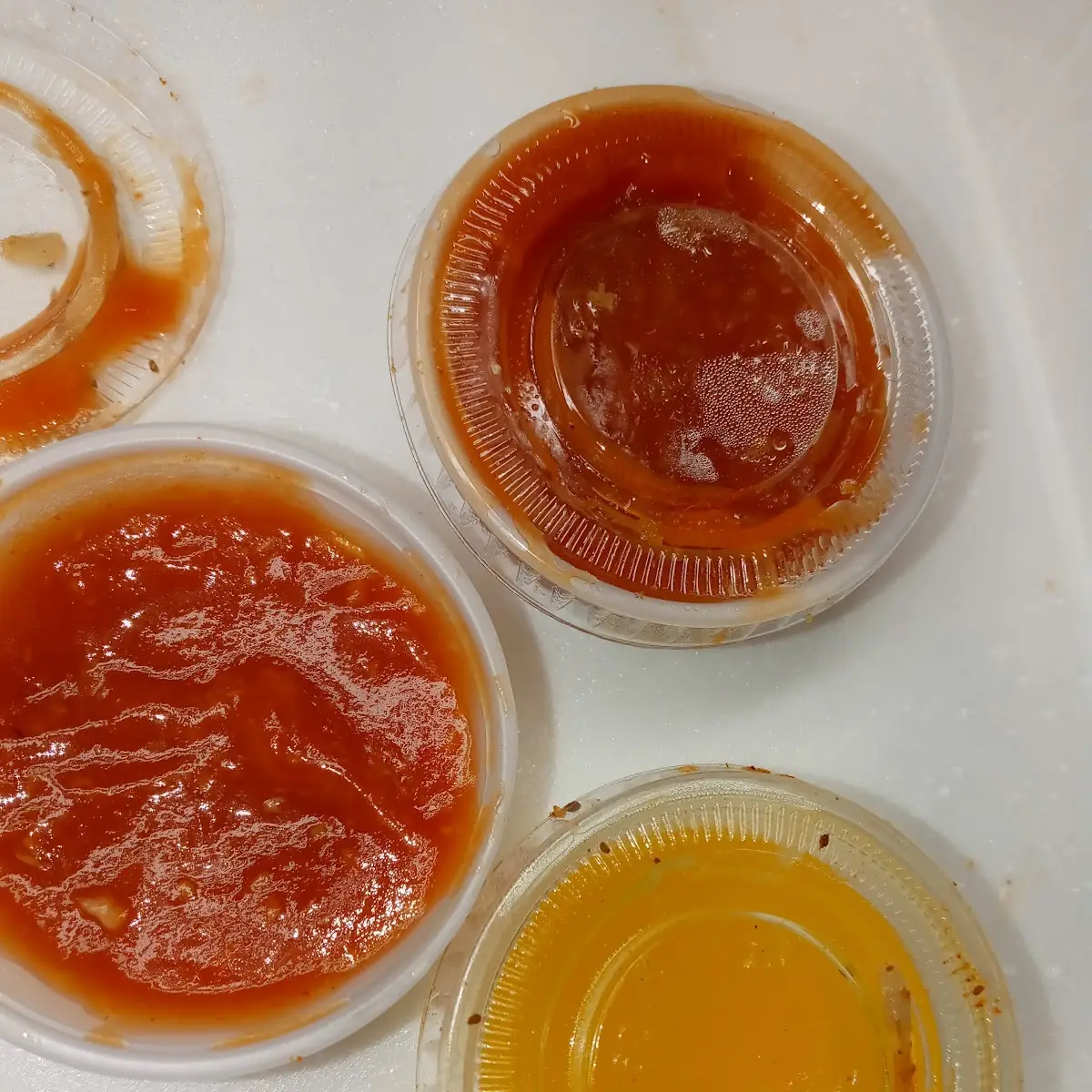 Melted Butter and Cocktail Sauce