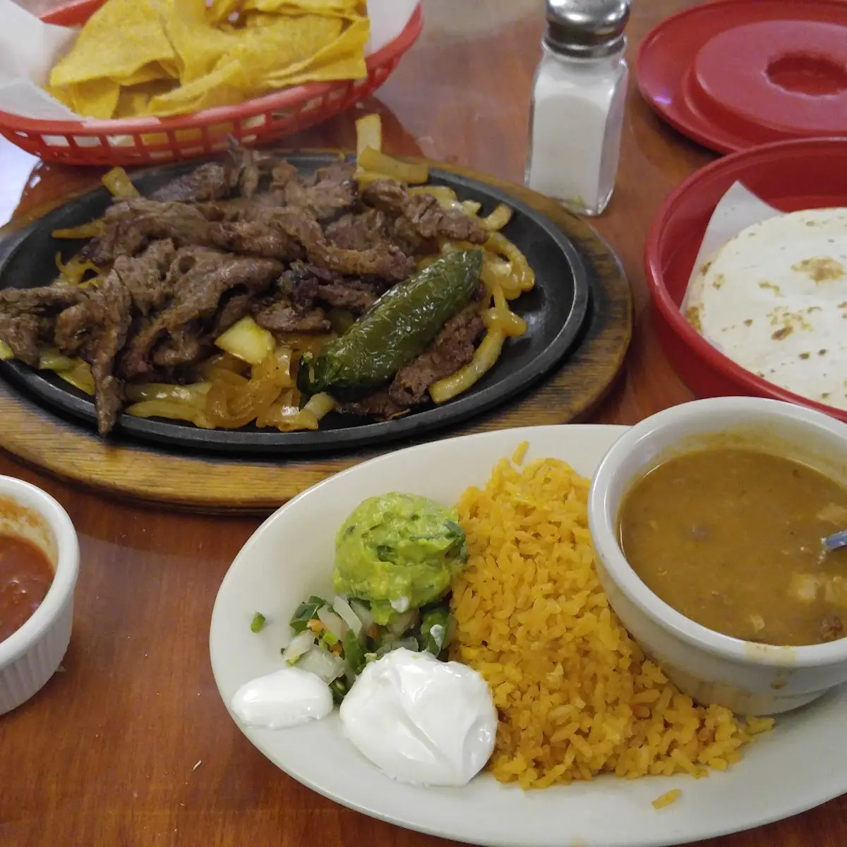 Steak Fajitas De Res